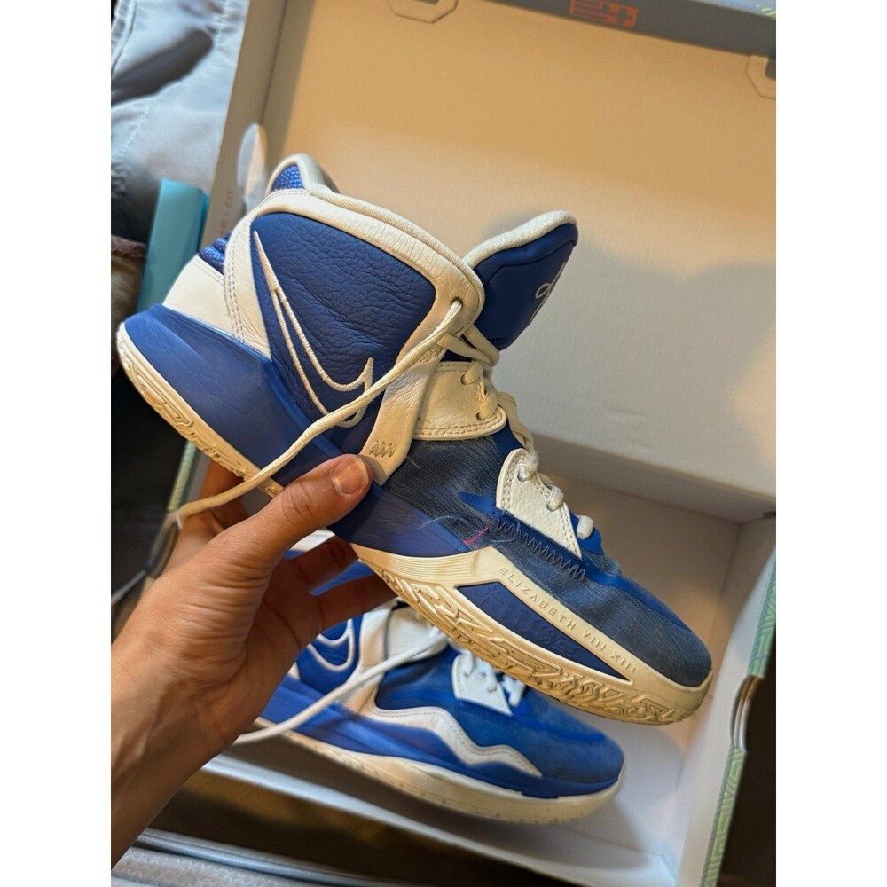 Nike Kyrie Infinity Basketball Mid Top Game Royal/White Men's 8.5 DX6653-400